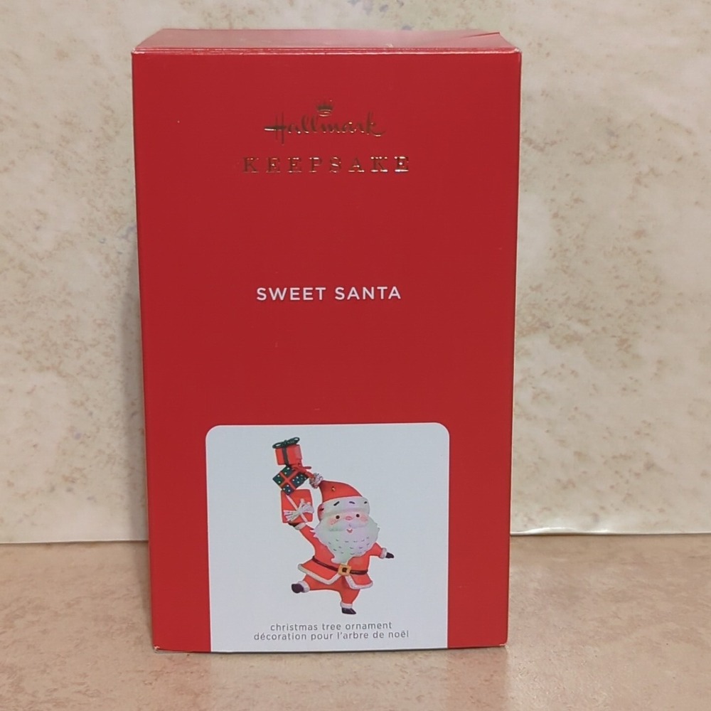 Hallmark‎ Keepsake 2021 Ornament Sweet Santa NIB